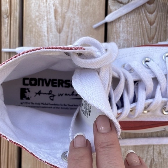 Limited Edition Converse by Andy Warhol Retro Brillo - Picture 3 of 8